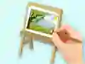 Spil Coloring Book: Paysage Drawing Board online