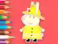 Spil Coloring Book: Rabbit Firefighter online
