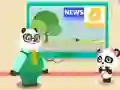 Spil Baby Panda Hurricane Safety online