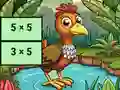 Spil Multiplication Bird Image Uncover online