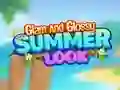 Spil Glam And Glossy Summer Look online