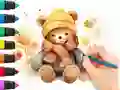 Spil Coloring Book: Autumn Bear online