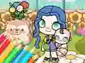 Spil Coloring Book: Avatar World Babycare online