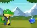 Spil Crocodile Reach the Pond online