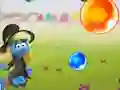 Spil Smurfs Bubble Story online