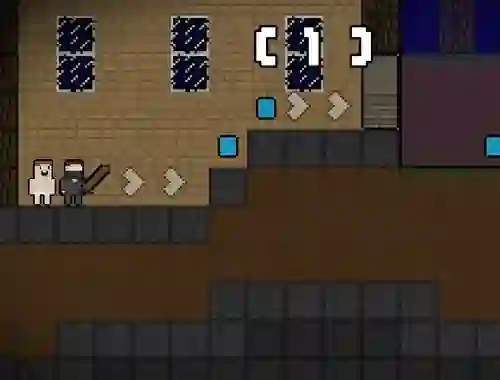 Spil Baby Noob Vs Heroman 2 Player online