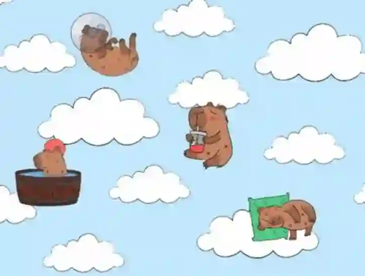 Spil 100 Hidden Capybaras online