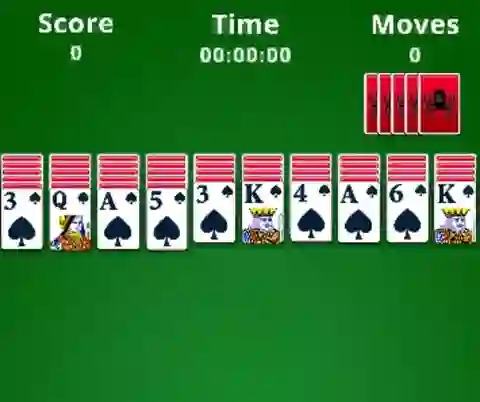 Spil Spider Solitaire online