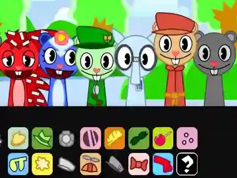 Spil Happy Sprunk Friends online