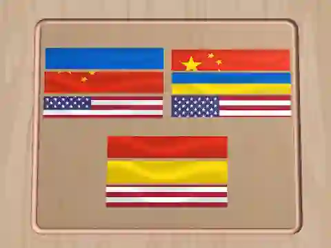 Spil Flag Puzzle Jam: Collect Flags online