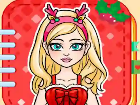 Spil Paper Doll: Santa Style online