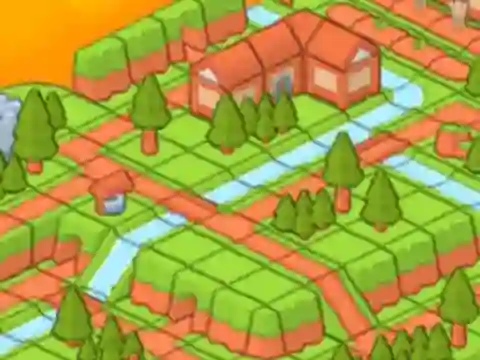 Spil God's Land: From Block to Island online