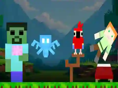 Spil Sprunki Craft online