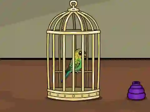 Spil Green Budgie Escape online