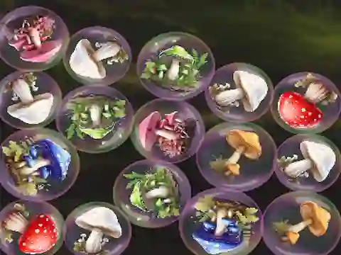 Spil Merge Mushrooms! online