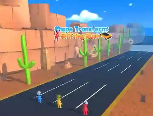 Spil Shape Transform: Shifting Rush online