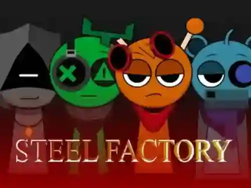 Spil Sprunki x SepBox: Steel Factory online