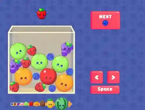 Spil Fruit Merge online