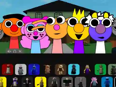 Spil Sprunki Puppet online