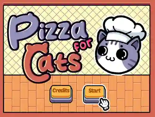 Spil Pizza for cats online