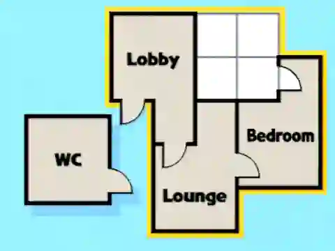 Spil Room Sort - Floor Plan online