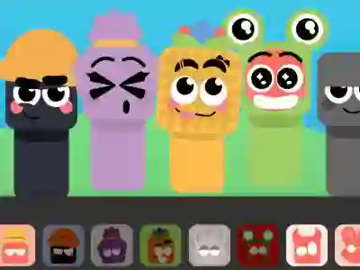 Spil Sprunbox: The Qoobies online