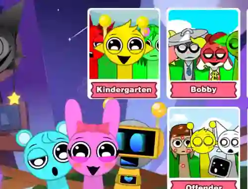 Spil Incredibox Party Frozen Sprunki Beat online
