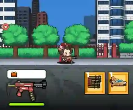 Spil Mecha Shoot Pixel Rpg online