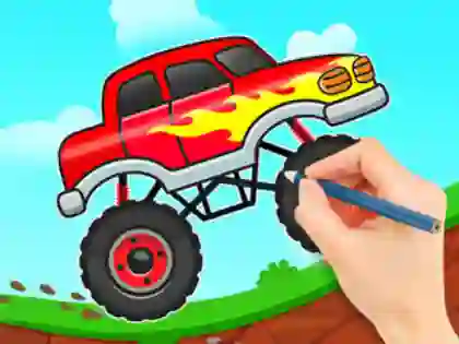 Spil Coloring Book: Monster Truck online