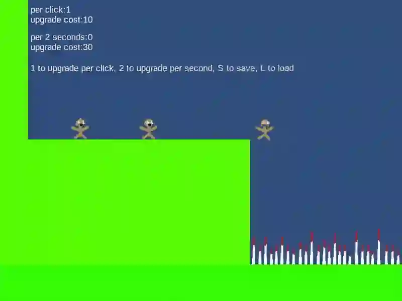 Spil Push People Off a Cliff Clicker online