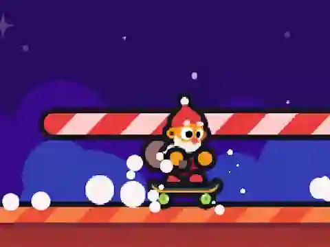 Spil Kickflip Santa online