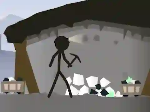Spil Stickman Mining Simulator online