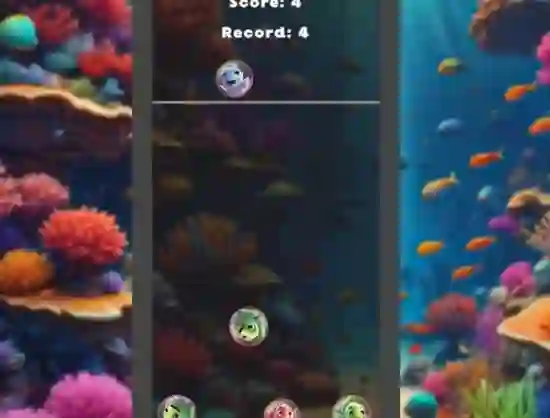 Spil Merge Fish In 2048! online