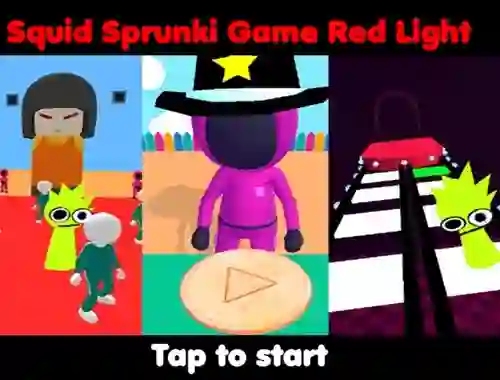 Spil Squid Sprunki Game Red Light online
