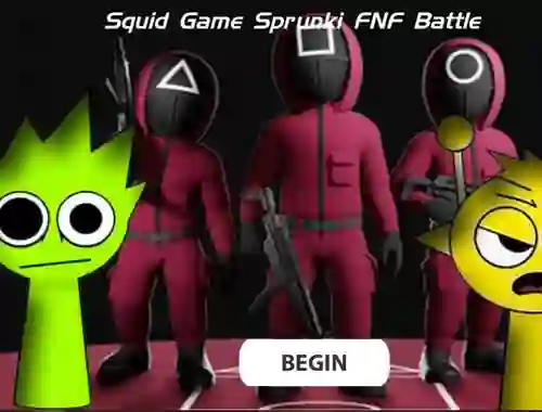 Spil Squid Game Sprunki Fnf Battle online