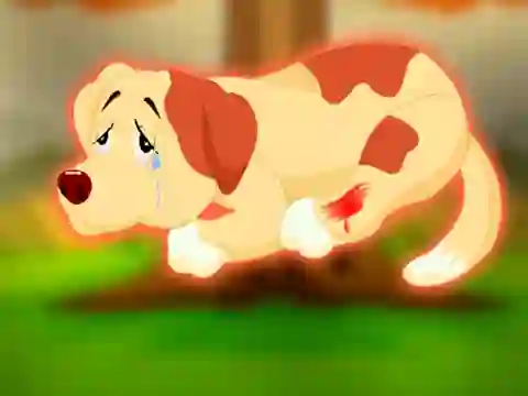 Spil Help to the Injured Pet Dog online