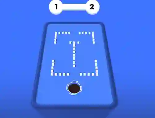 Spil Hole 3d Color Block online