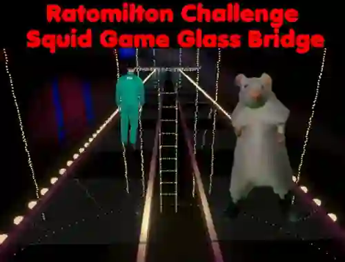 Spil Rato Milton Challenge Squid Game Glass Bridge online