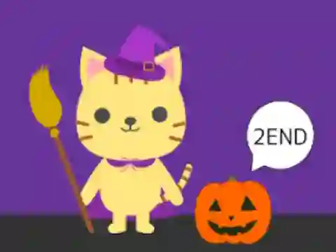 Spil Cat and Halloween Escape online