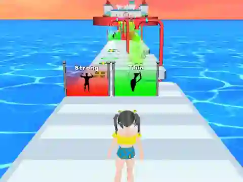 Spil Princess Dress Up Run online