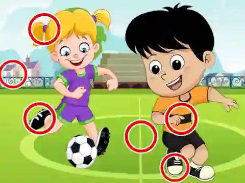 Spil Soccer Differences online