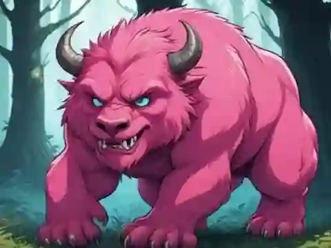 Spil Magical Pink Beast Rescue online
