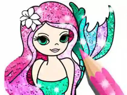 Spil Coloring Book: Little Mermaid online