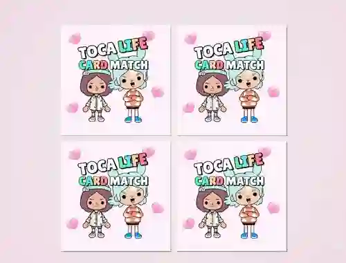 Spil Toca Life Memory Card Match online
