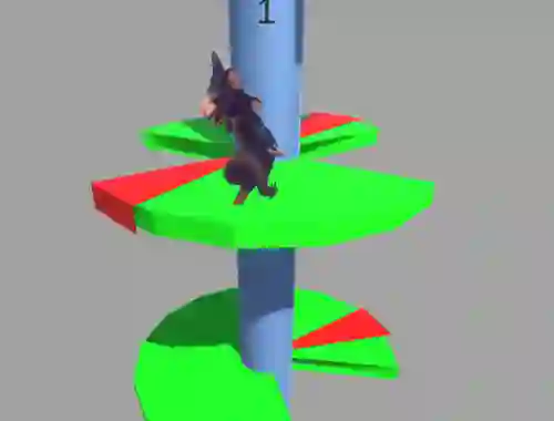 Spil Ratomilton Helix Jump online