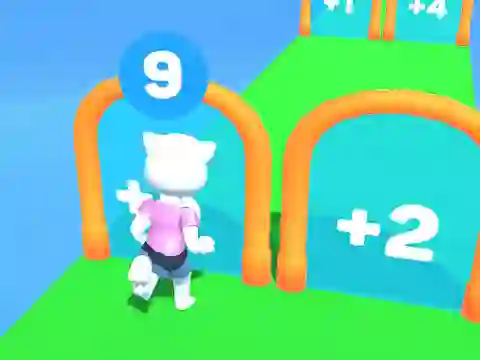 Spil Cat Angela Running online