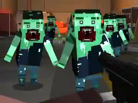 Spil Blocky Hunter online