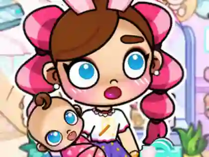 Spil Jigsaw Puzzle: Avatar Baby Store online