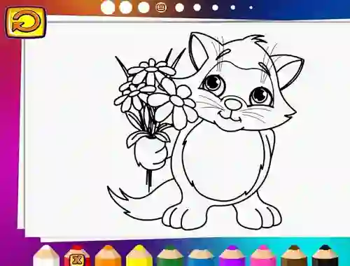 Spil Fun Coloring Adventure For Kids online