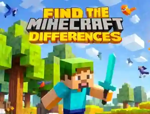 Spil Find The Differences: Minecraft online